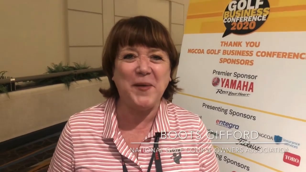 Play video testimonial from Boots Gifford, National Golf Course Owners Association