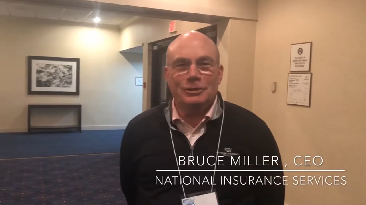 Play video testimonial from Bruce Miller, CEO, National Insurance Services