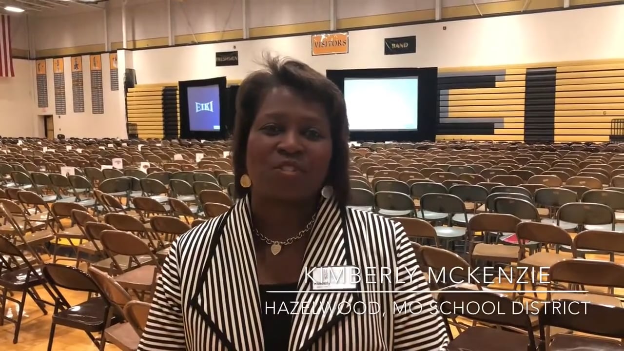 Play video testimonial from Kimberly Mckenzie, Hazelwood MO School District