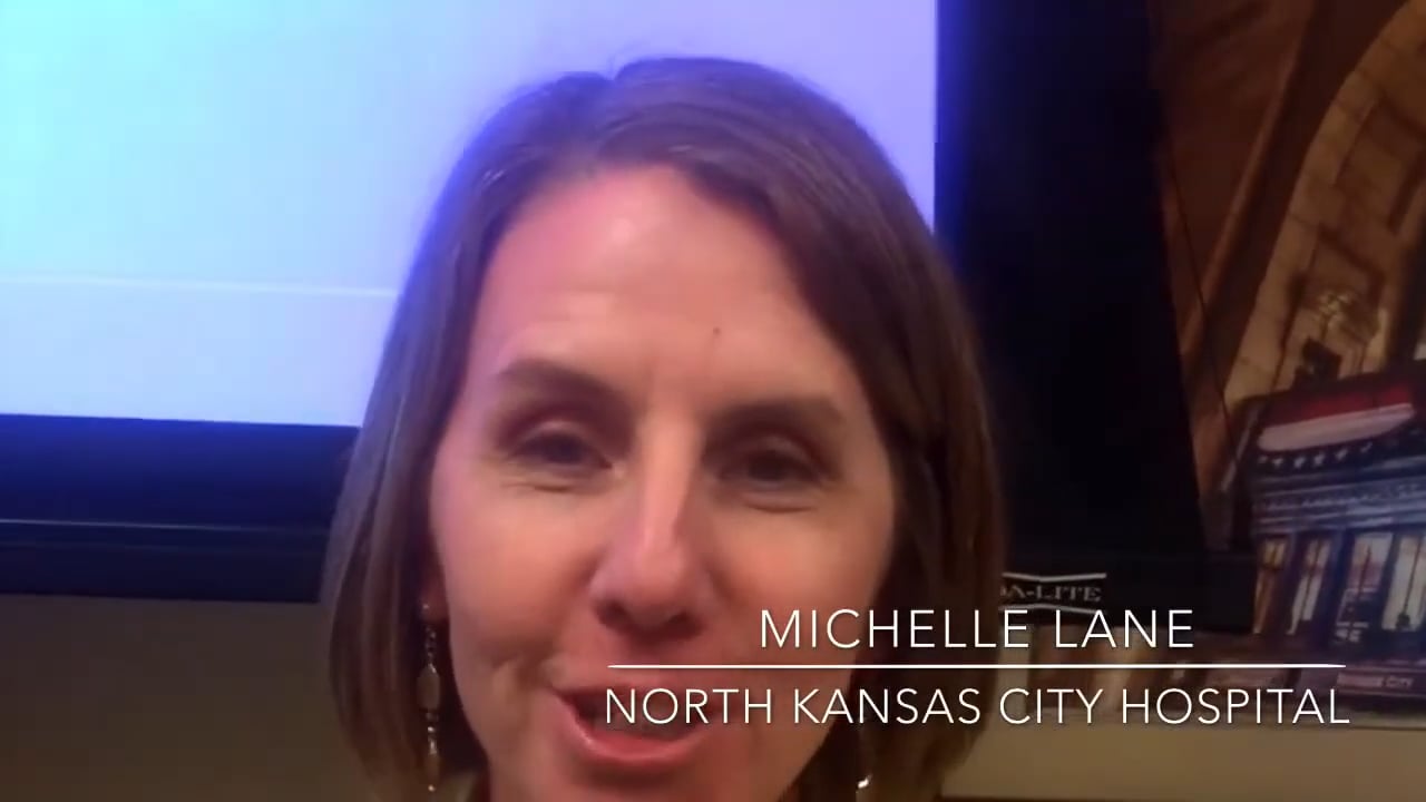 Play video testimonial from Michelle Lane, North Kansas City Hospital