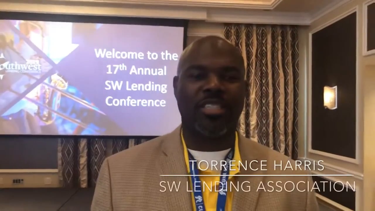 Play video testimonial from Torrence Harris, Sw Lending Association